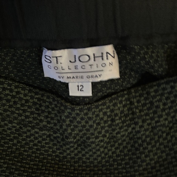 St. John Black Textured Blazer - Picture 5 of 6